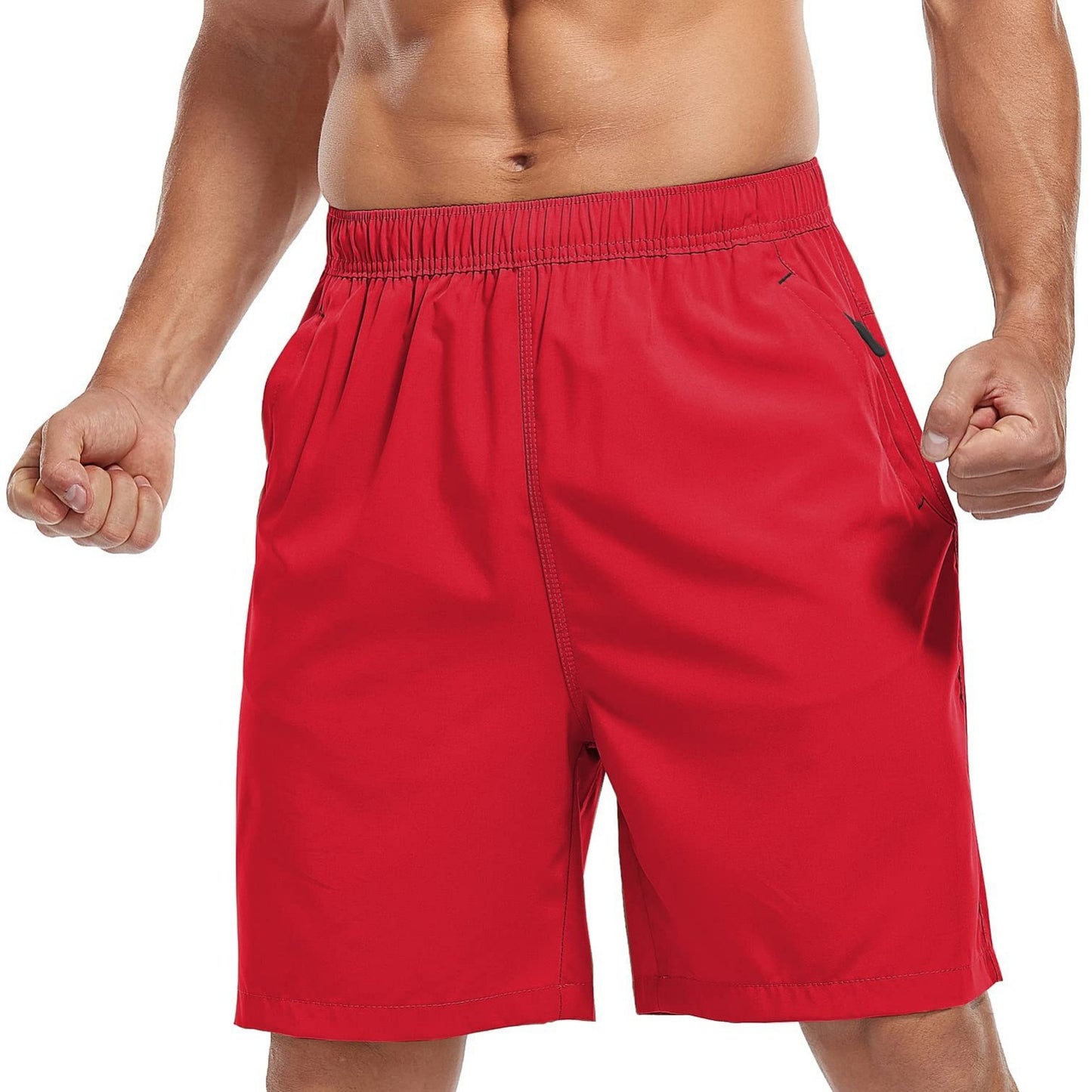 Double-layer sports loose outdoor breathable quick-drying shorts