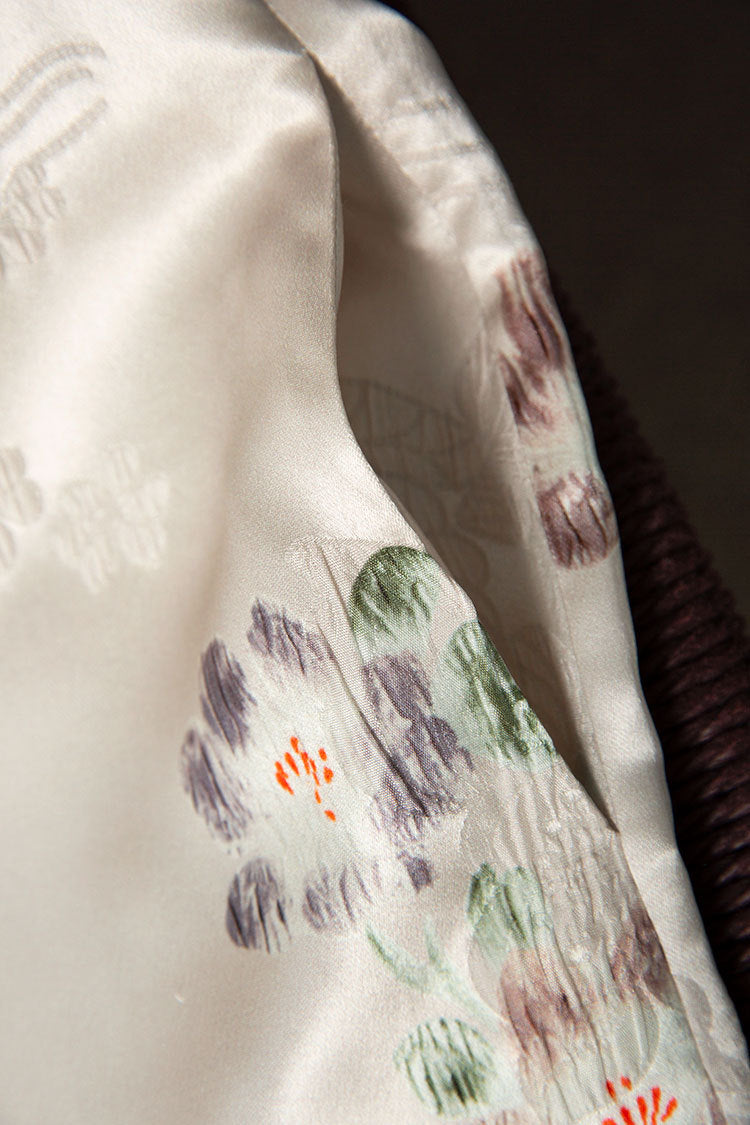 New Chinese style cheongsam dress Chinese style short sleeve dress