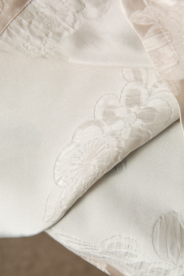New Chinese style cheongsam dress Chinese style short sleeve dress