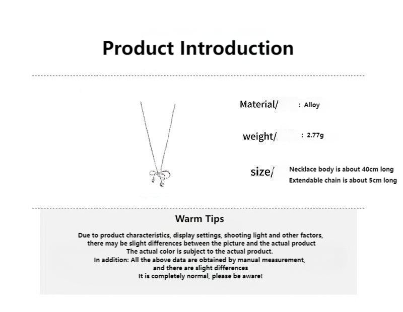 Temperament simple and cool style clavicle chain niche clavicle chain