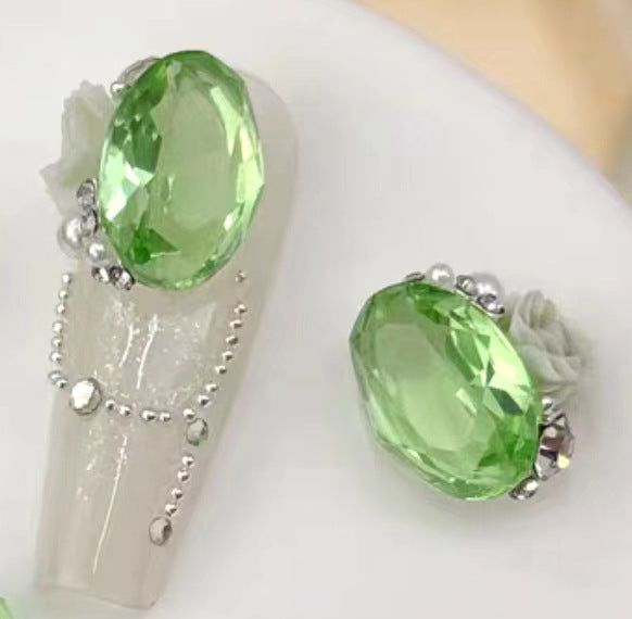 Rock sugar crystal pile diamond nail accessories