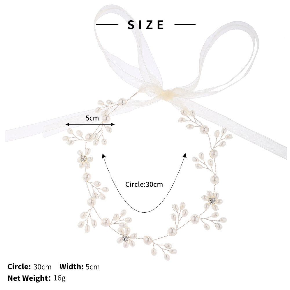 Simple and versatile wedding headband
