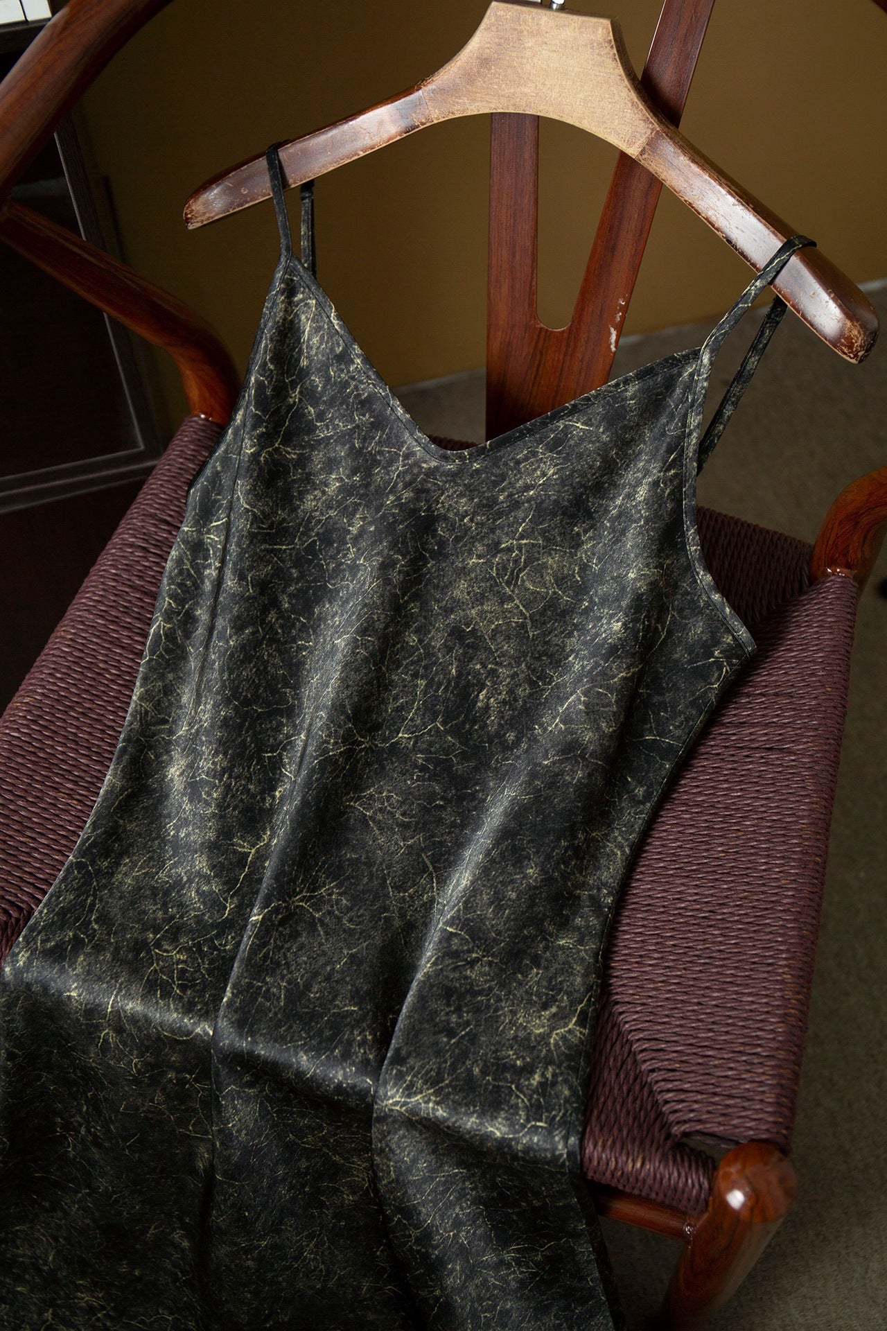 100 mulberry silk adjustable shoulder strap suspender skirt new summer style