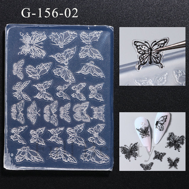 New nail carving silicone mold