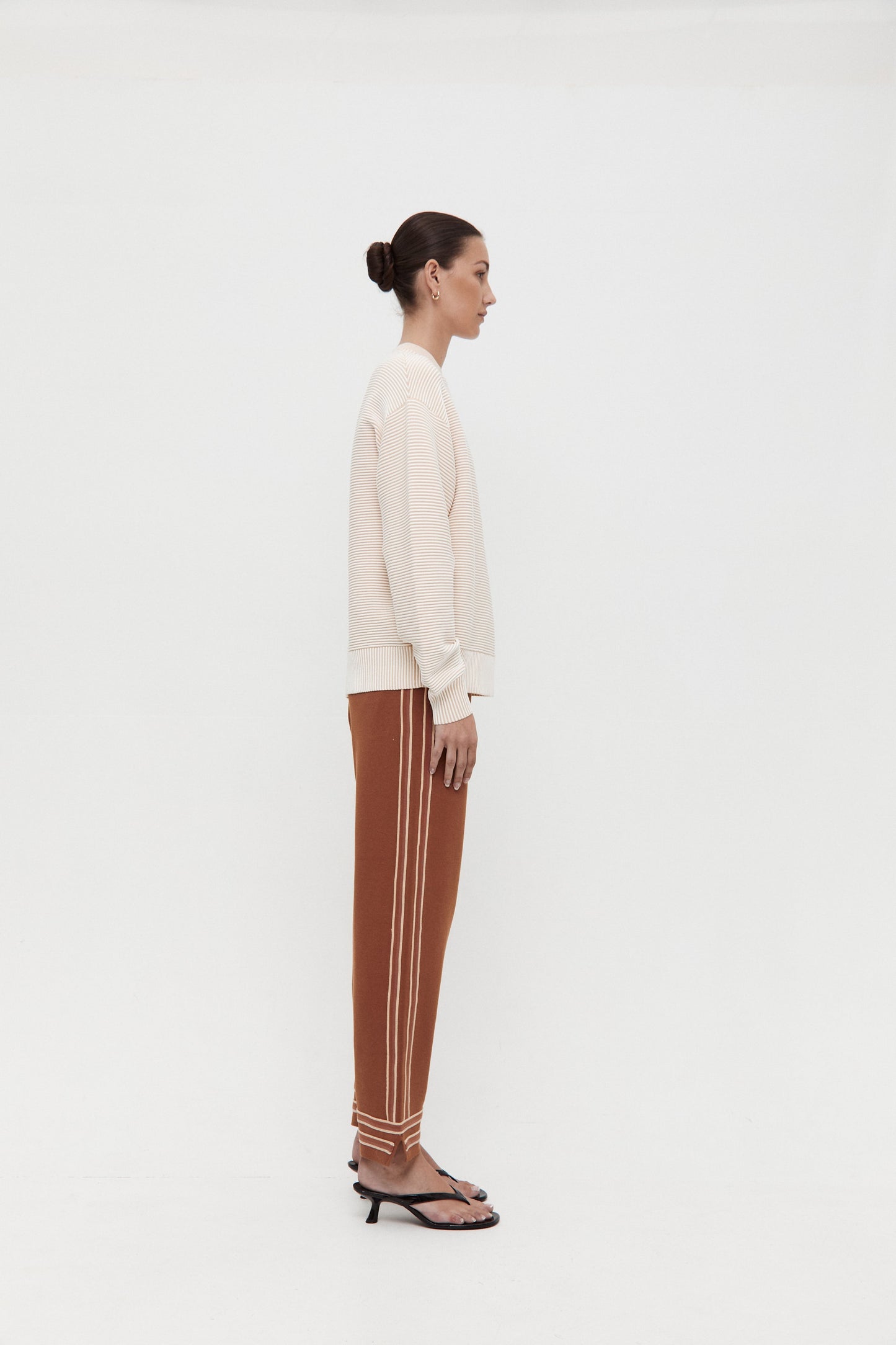 Organic Motely Track Pant - Spice