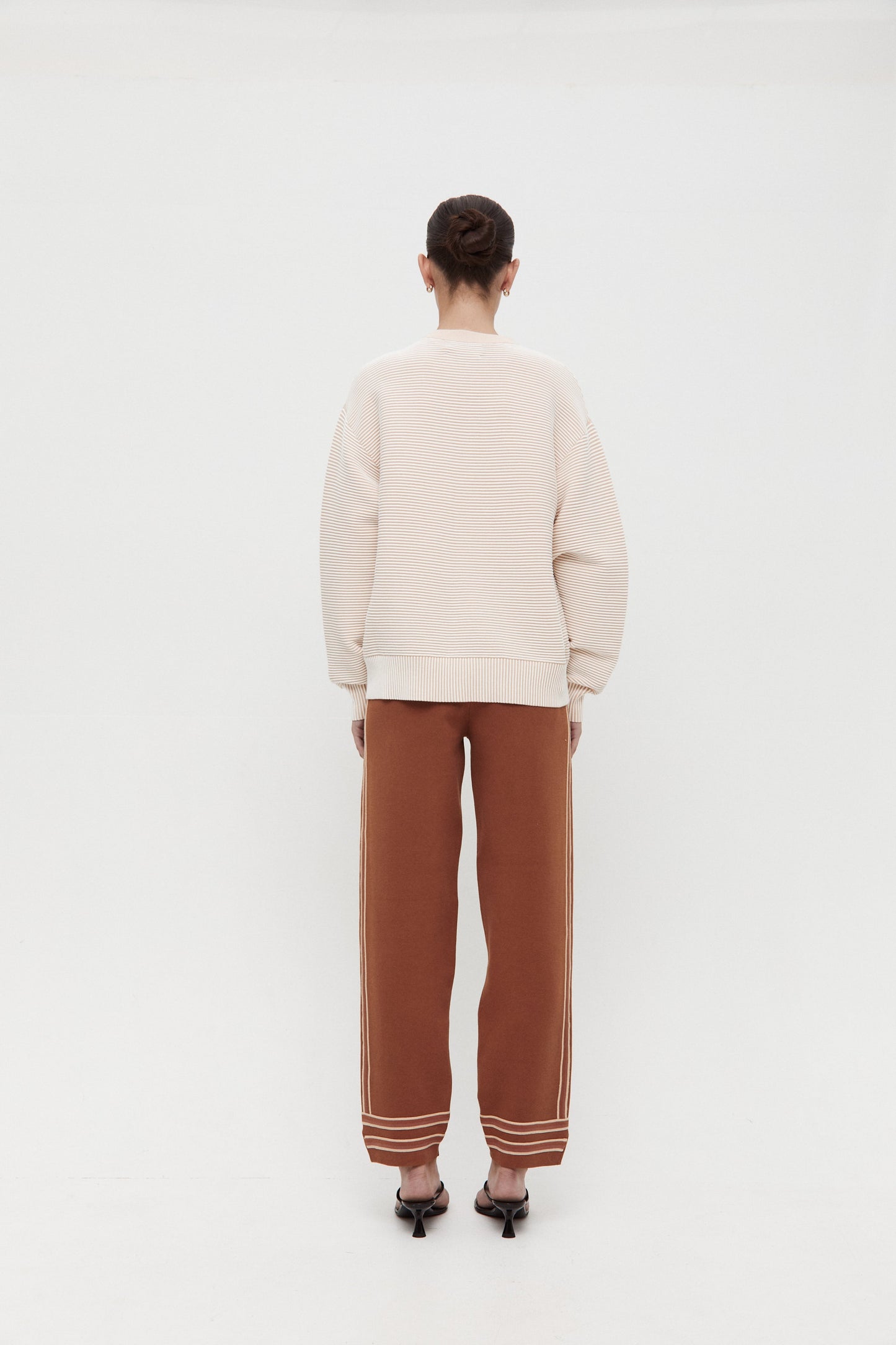Organic Motely Track Pant - Spice