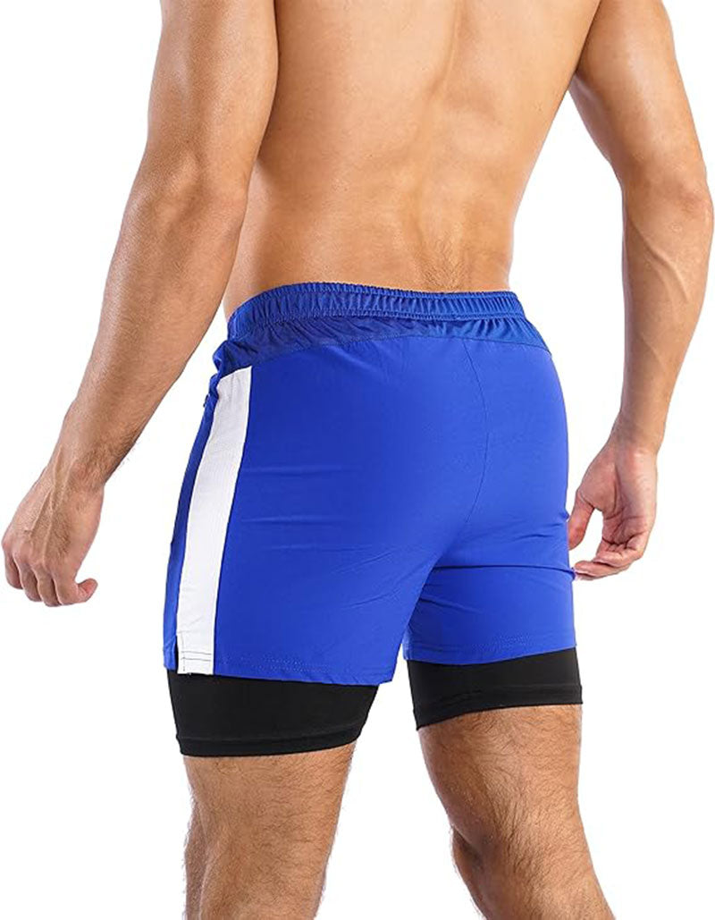 Men’s Running Gym Shorts Quick Dry Breathable Training Shorts Sports Short