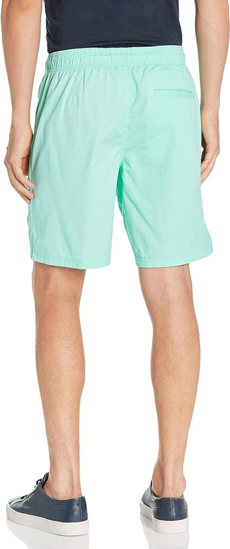 Aqua Green Men’s Drawstring Walk Shorts