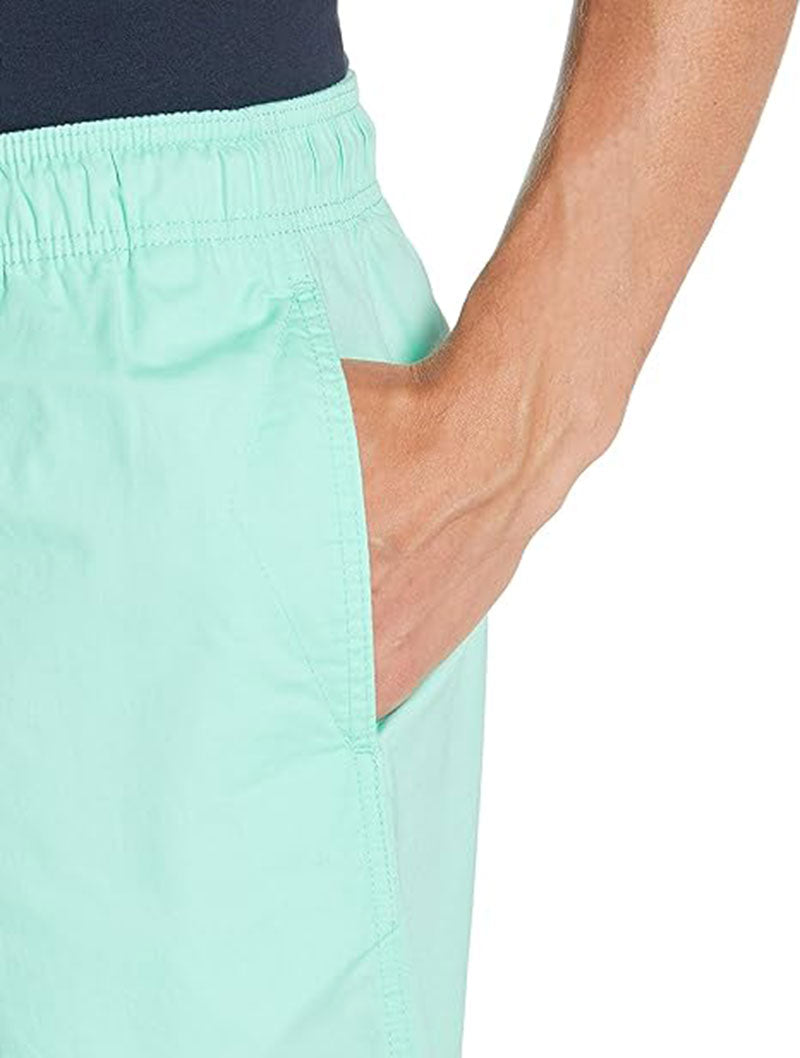 Aqua Green Men’s Drawstring Walk Shorts