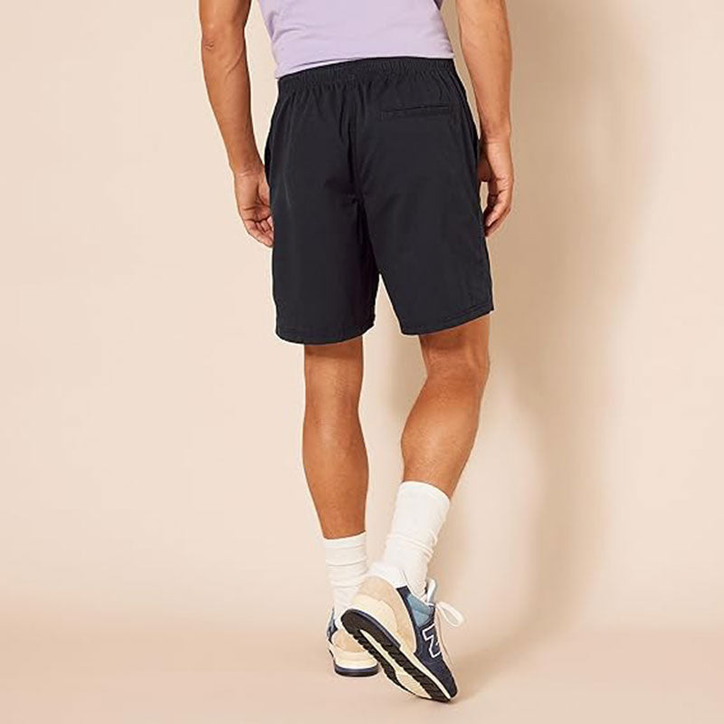 Black Men’s Drawstring Walk Shorts