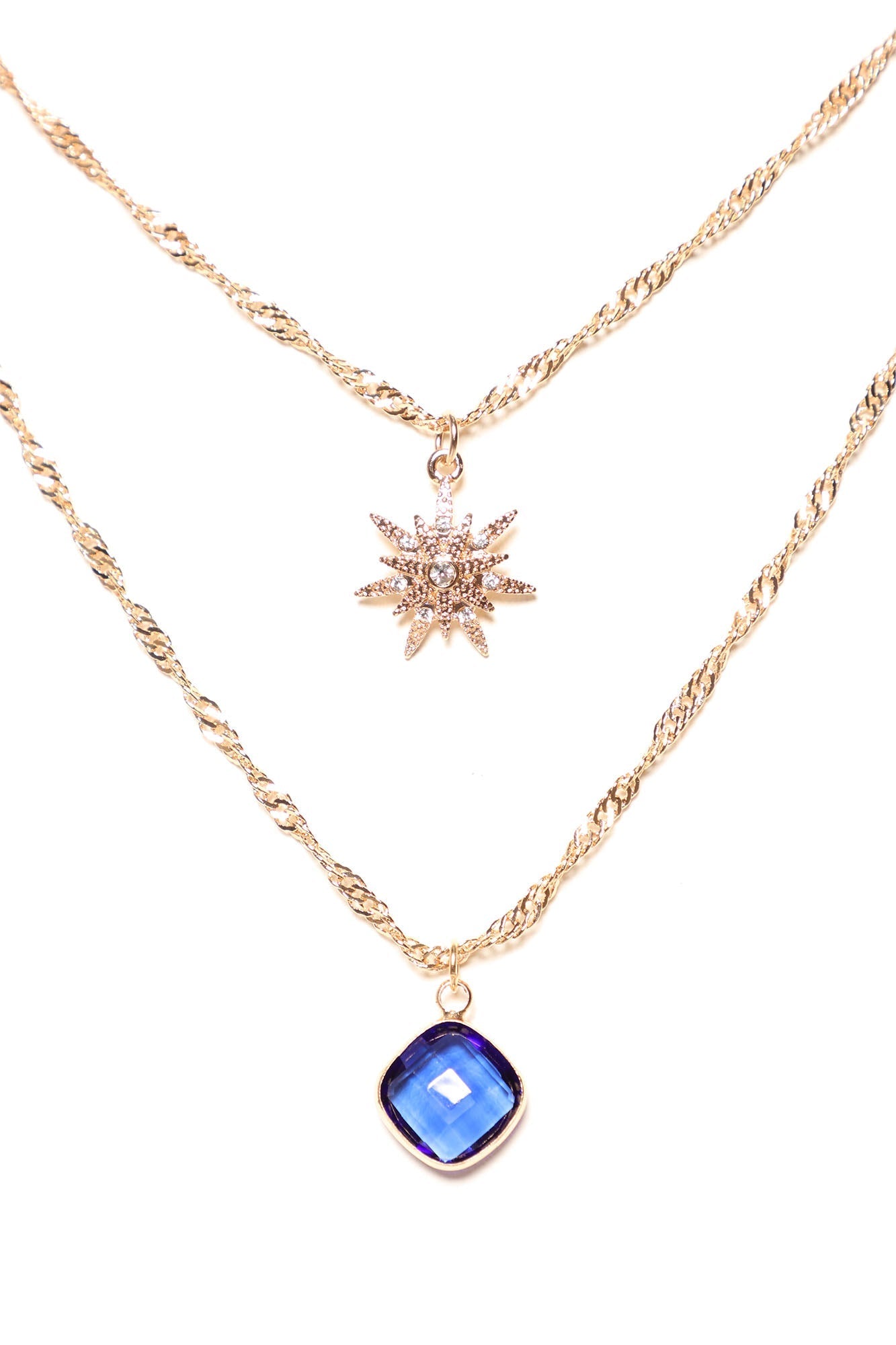 Celeste Necklace – Gold/combo