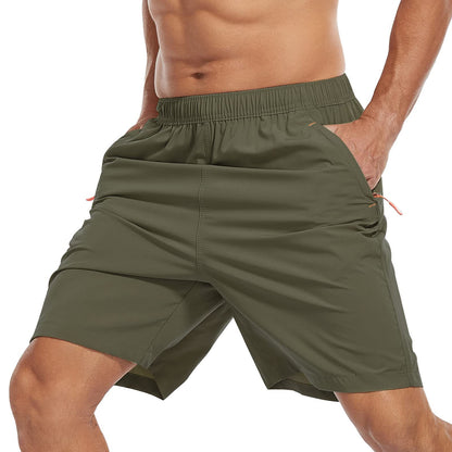Double-layer sports loose outdoor breathable quick-drying shorts