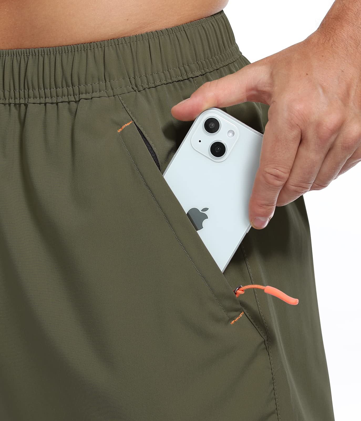 Double-layer sports loose outdoor breathable quick-drying shorts
