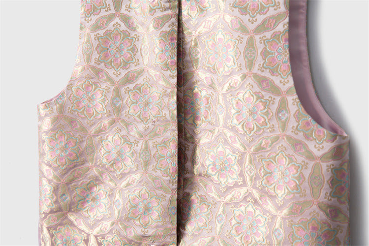 Silk Songjin New Chinese Style Vest