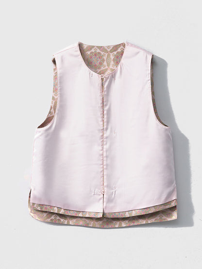 Silk Songjin New Chinese Style Vest