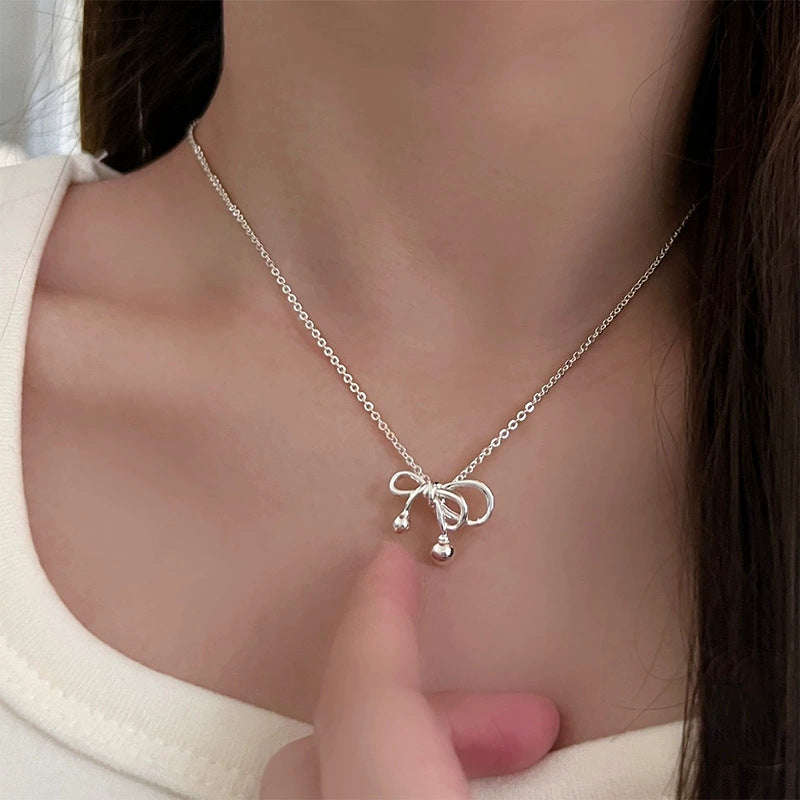 Temperament simple and cool style clavicle chain niche clavicle chain