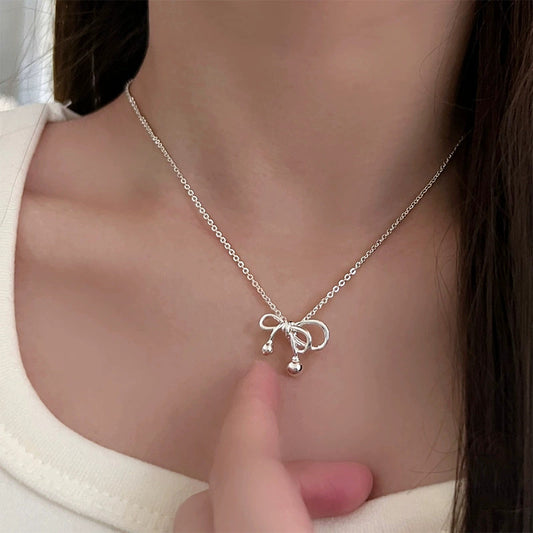 Temperament simple and cool style clavicle chain niche clavicle chain