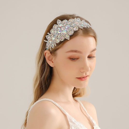 Personalized Vintage Hand Sewn Stretchy Hairband Hair Band