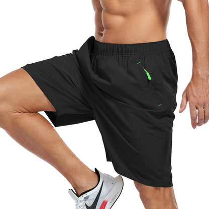 Double-layer sports loose outdoor breathable quick-drying shorts
