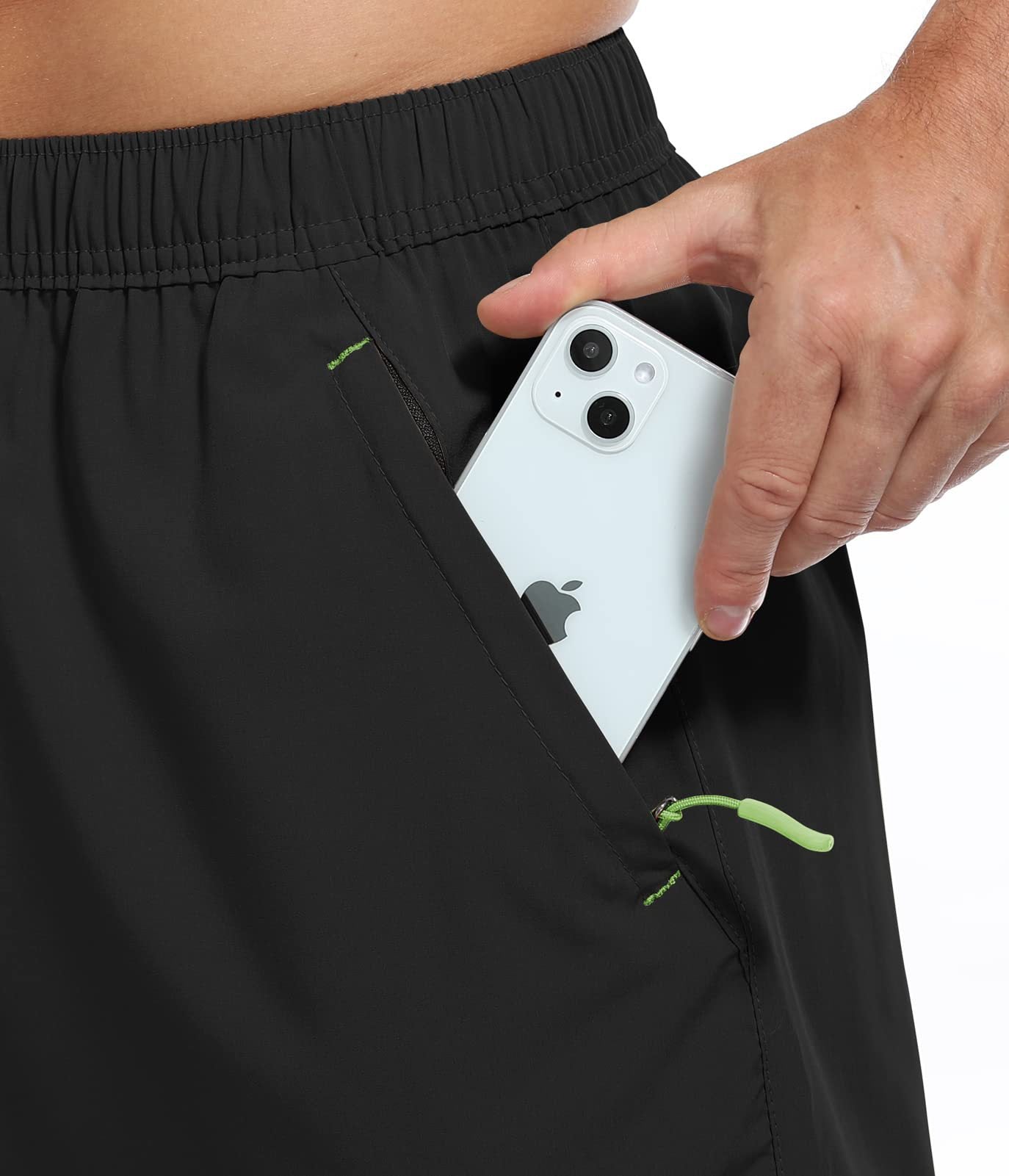 Double-layer sports loose outdoor breathable quick-drying shorts