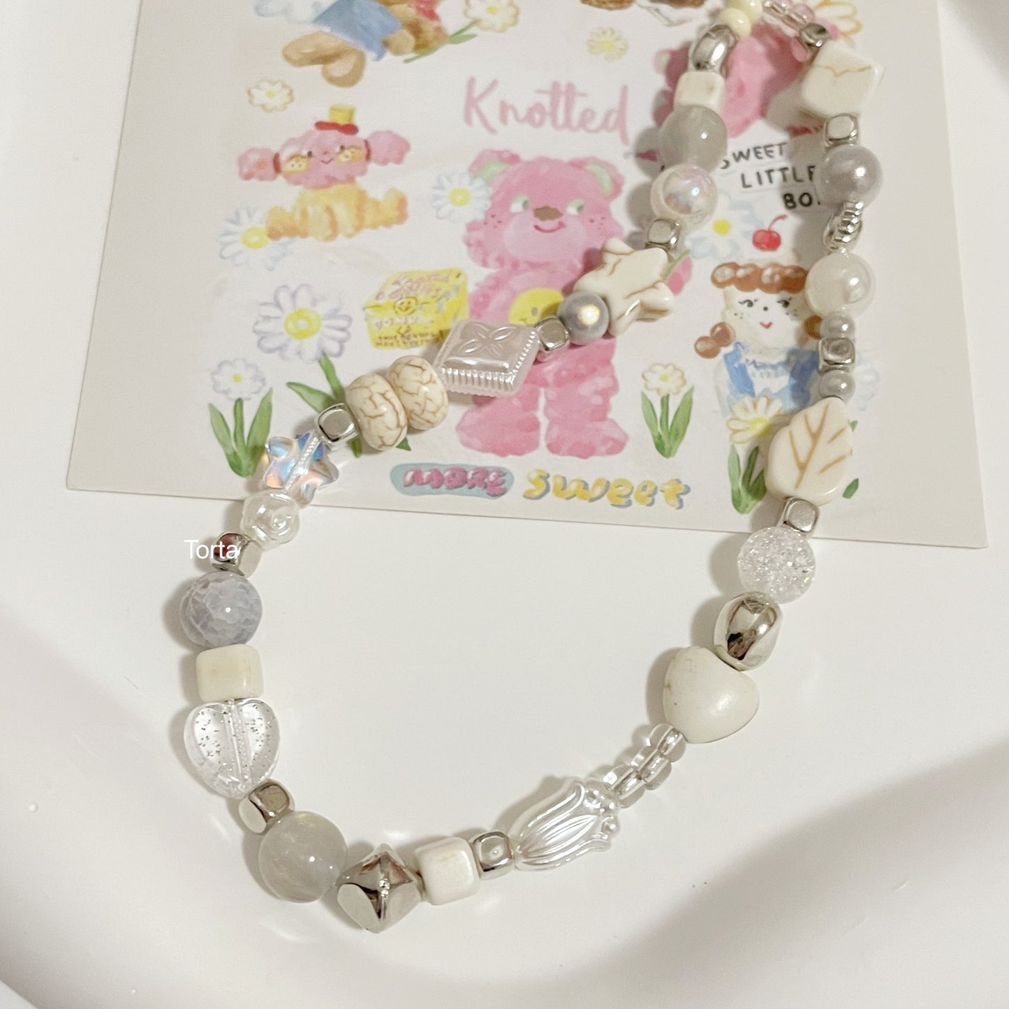 Sweetheart hot girl beaded mobile phone chain CCD camera chain
