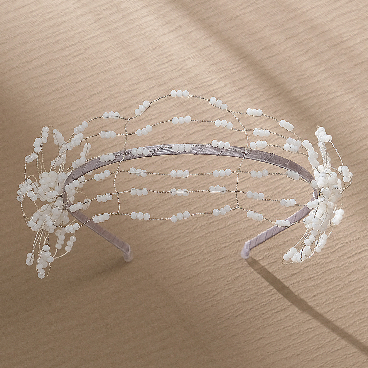 Double-sided flower headband