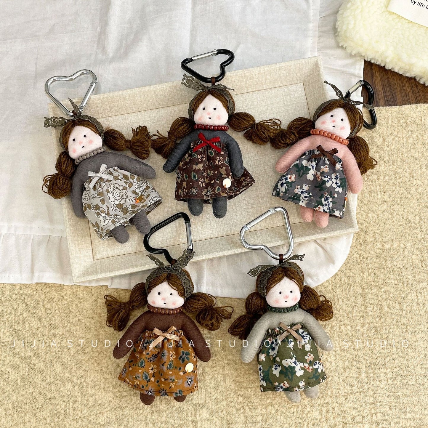 Sweet Forest Floral Skirt Keychain Doll Doll Pendant