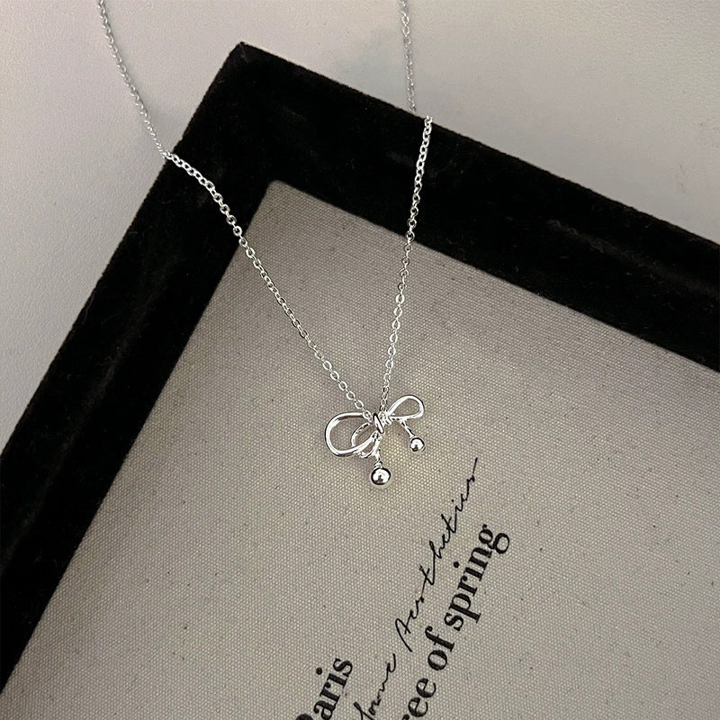 Temperament simple and cool style clavicle chain niche clavicle chain