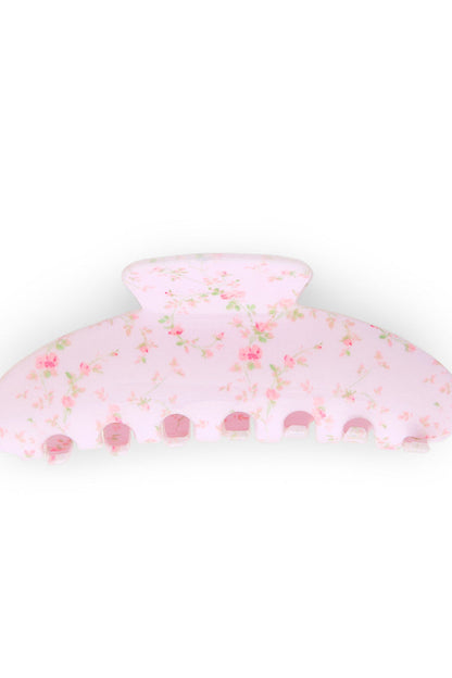 LoveShackFancy x Goody Pink English Ivy Large Claw