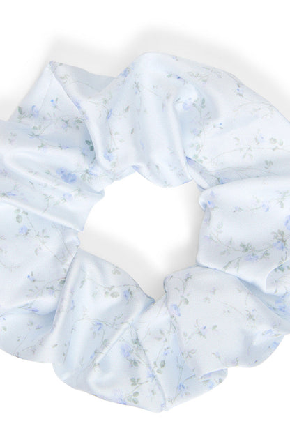 LoveShackFancy x Goody Blue Large Satin Scrunchie Set