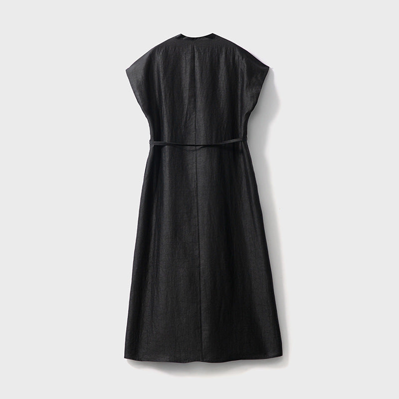 Silk Xiangyunsha Turtle Crack Dress Women's Mulberry Silk Long Sleeve Dres