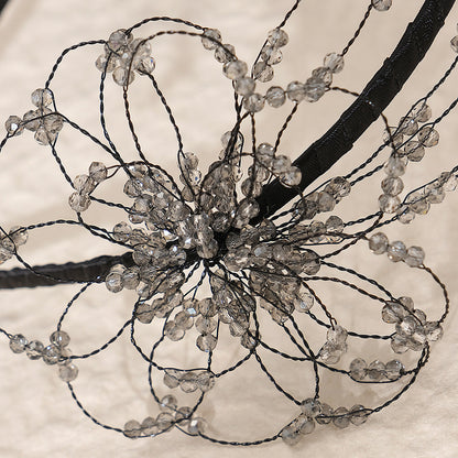 Double-sided flower headband