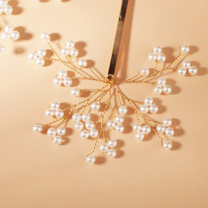 Simple pearl hairpin