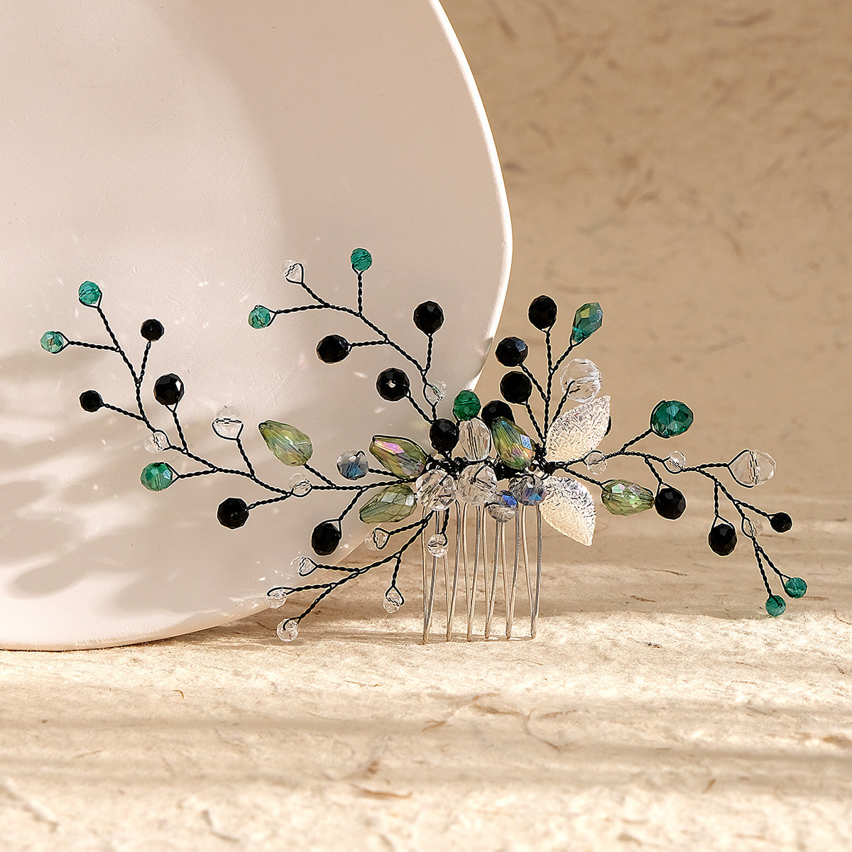 Retro wedding hair accessories