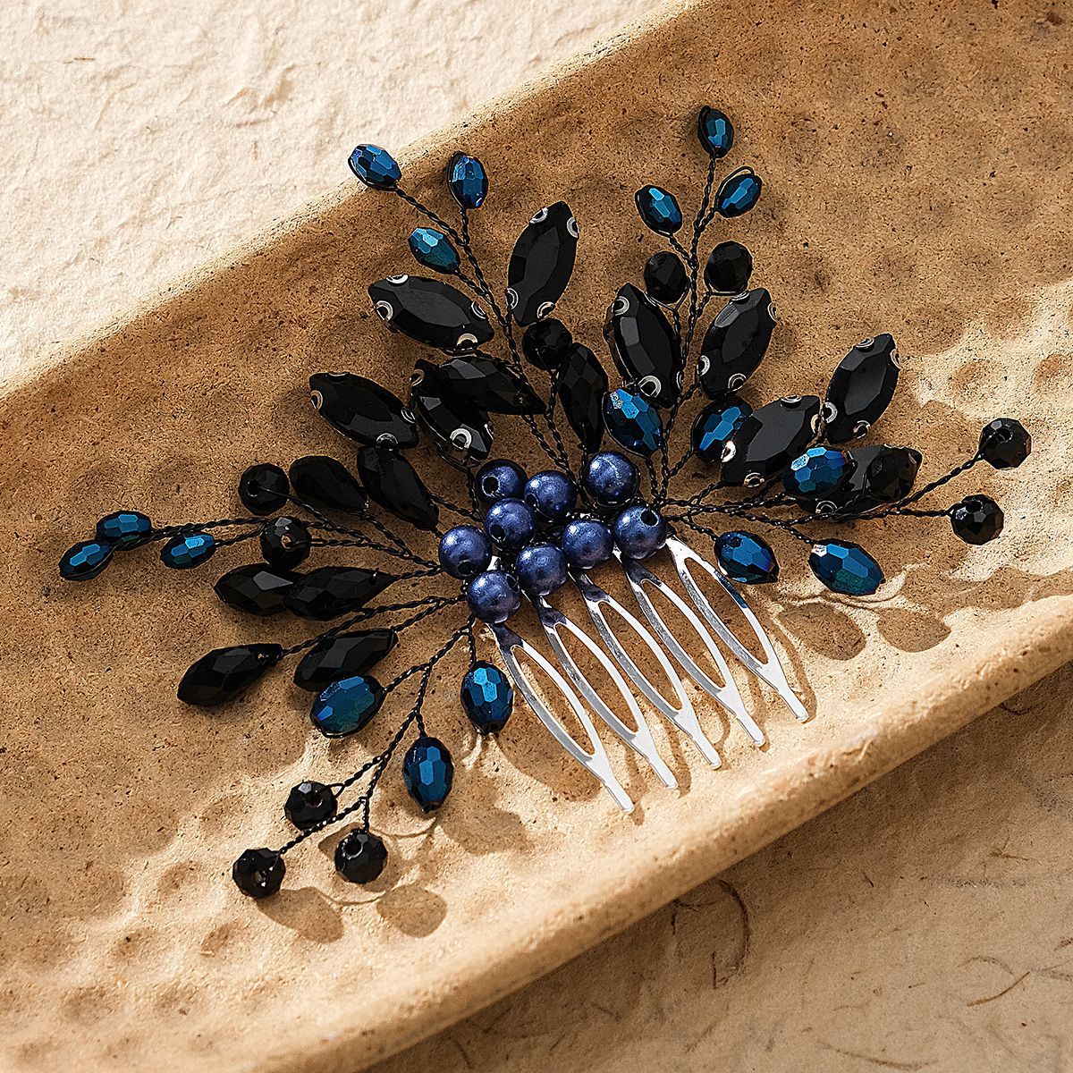 Retro wedding hair accessories