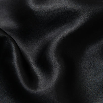 Silk Xiangyunsha leather glossy old material silk wide-leg pants