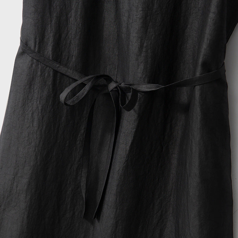 Silk Xiangyunsha Turtle Crack Dress Women's Mulberry Silk Long Sleeve Dres