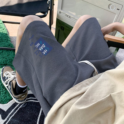 Men's summer thin large size sports pants