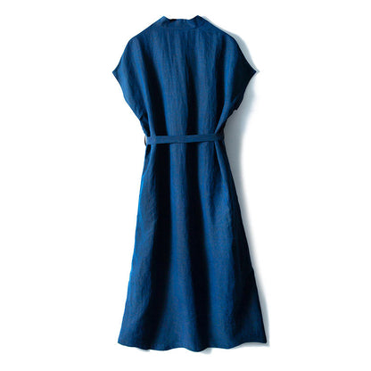 Silk tulle dress with crackle pattern