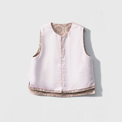 Silk Songjin New Chinese Style Vest