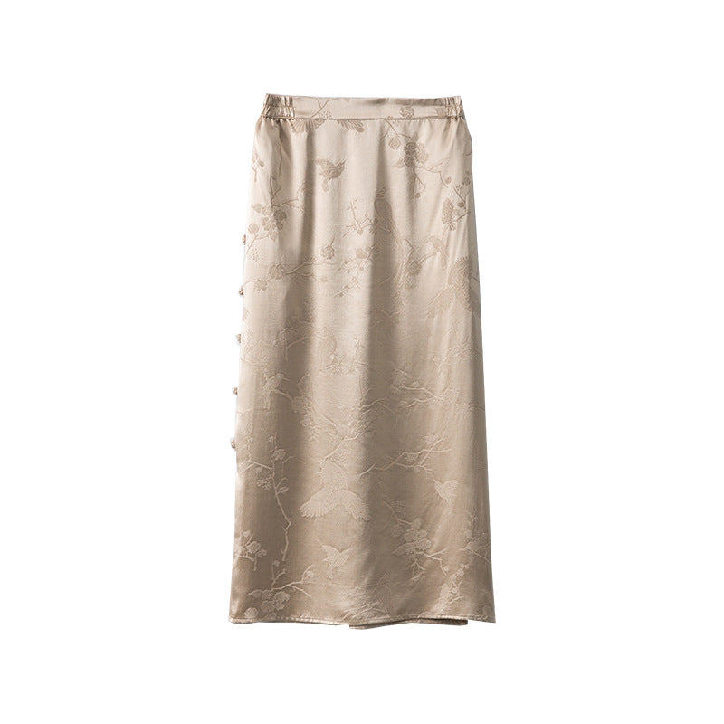 100 Silk Temperament One-Step Skirt