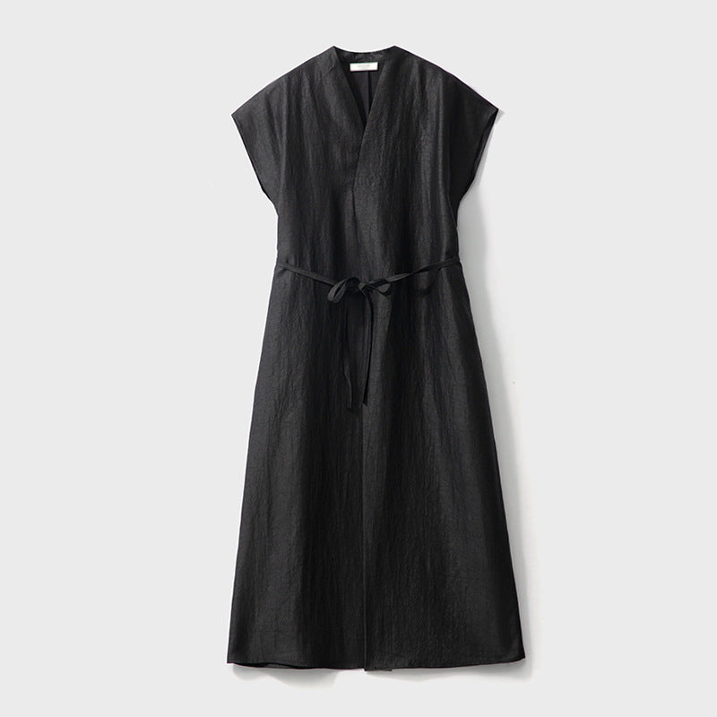 Silk Xiangyunsha Turtle Crack Dress Women's Mulberry Silk Long Sleeve Dres