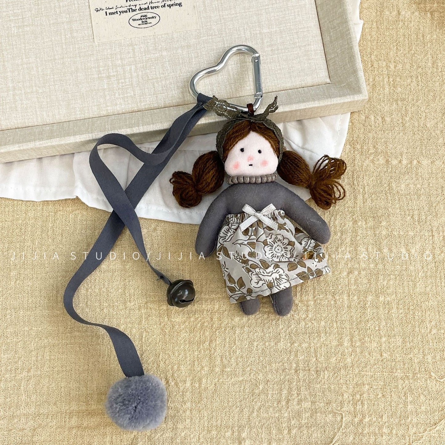 Sweet Forest Floral Skirt Keychain Doll Doll Pendant