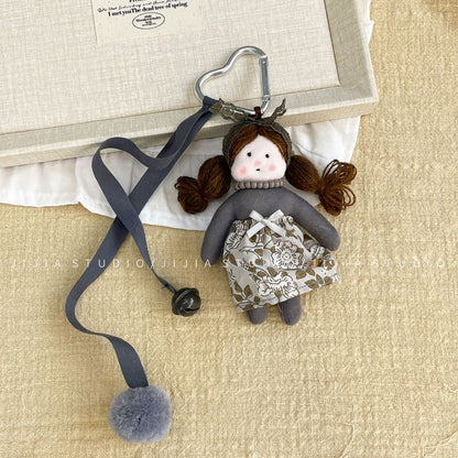 Sweet Forest Floral Skirt Keychain Doll Doll Pendant