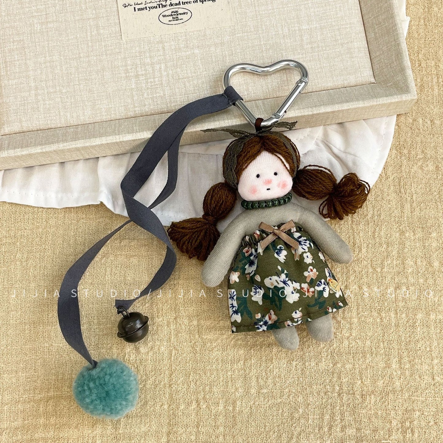 Sweet Forest Floral Skirt Keychain Doll Doll Pendant