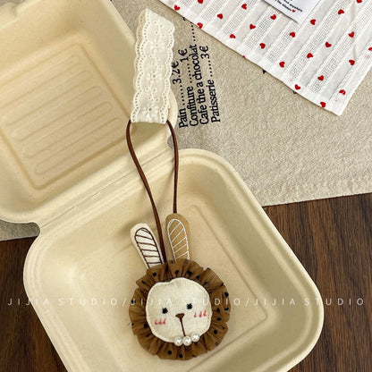 Korean new cute cartoon bear pendant