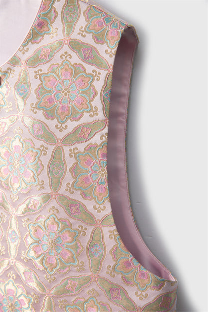 Silk Songjin New Chinese Style Vest