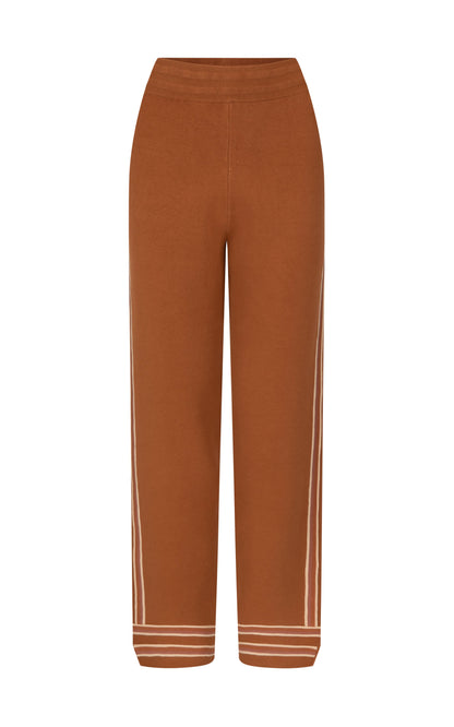 Organic Motely Track Pant - Spice
