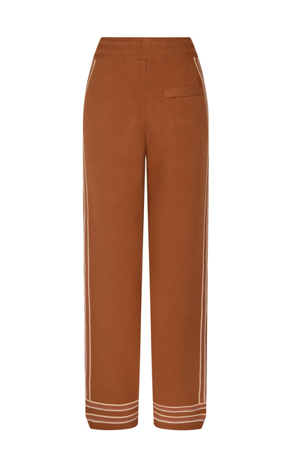 Organic Motely Track Pant - Spice