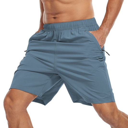 Double-layer sports loose outdoor breathable quick-drying shorts